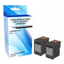 C9805BN-ER HP 21 Black Ink Cartridge 2 Pack