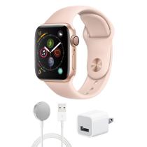 IW4AL44GP-C AppleWatch Gen4, Aluminum 44mm, Gold Case, Pink Band