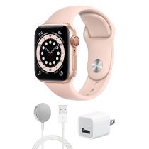 IW6AL40GDPU Watch Apple Series6 Aluminum 40mm Gold/Pink Celullar