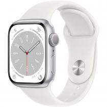 IW8AL41SV-WTSBSM Watch8 AL 41mm Silver - White Sport Band SM